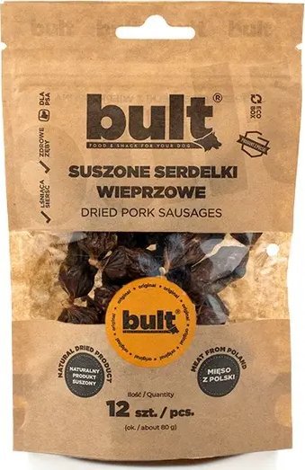 BULT Bult Przysmak dla Psa Serdelki Wieprzowe 12szt