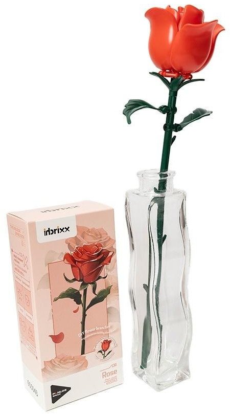 Klocki kwiatki Róża 30el