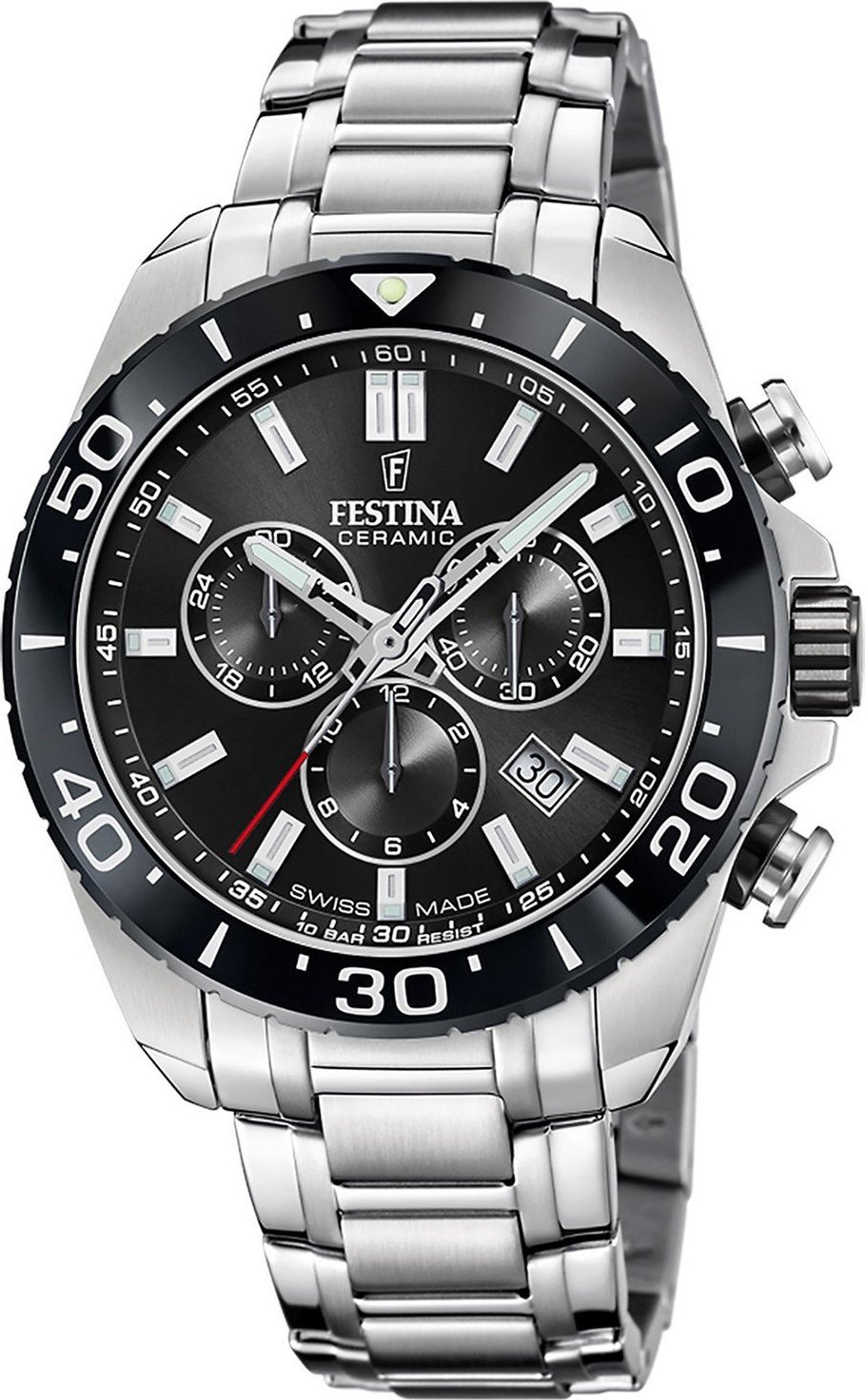 Zegarek Festina Zegarek męski Festina F20042-4 srebrny