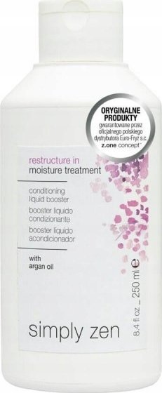 Simply Zen Simply Zen, Restructure In, Argan Oil, Hair Treatment Conditioner, Moisturizing, For All Hair Types, 250 ml For Women