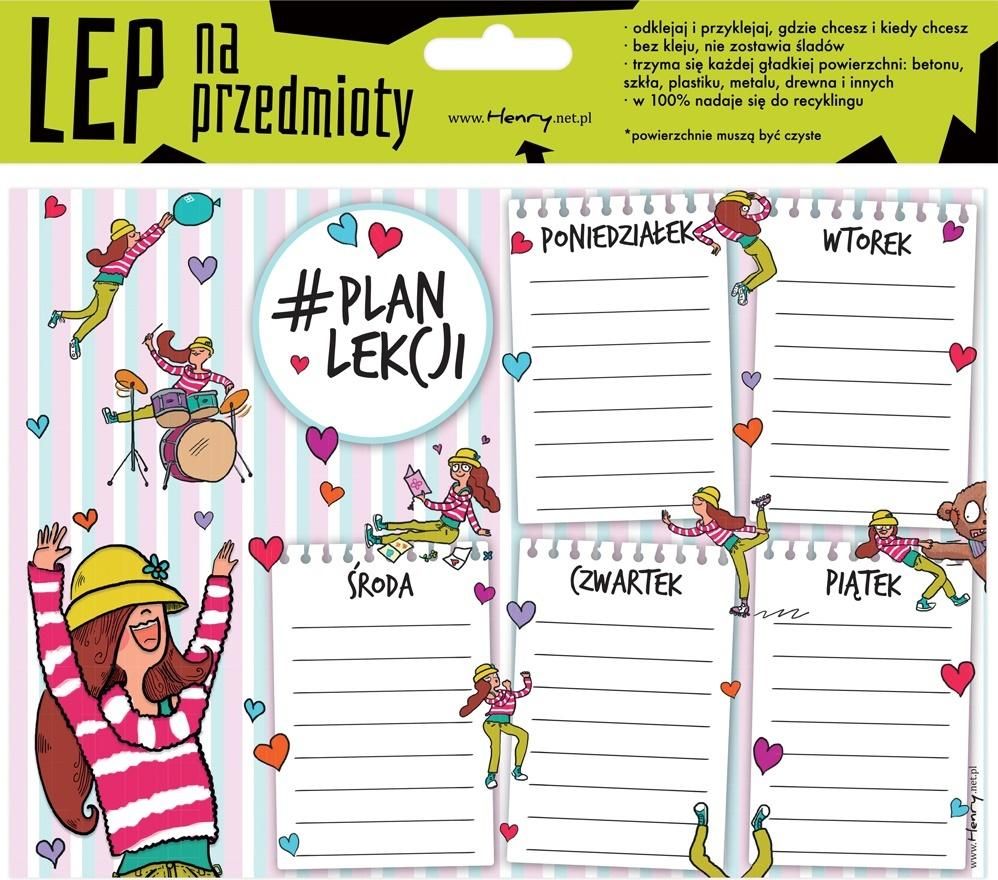 HENRY Elektrostatyczny plan lekcji A5 Dziewczyna