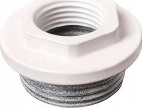 Hydroland Korek grzejnikowy redukcyjny lewy 1x1/2 biały