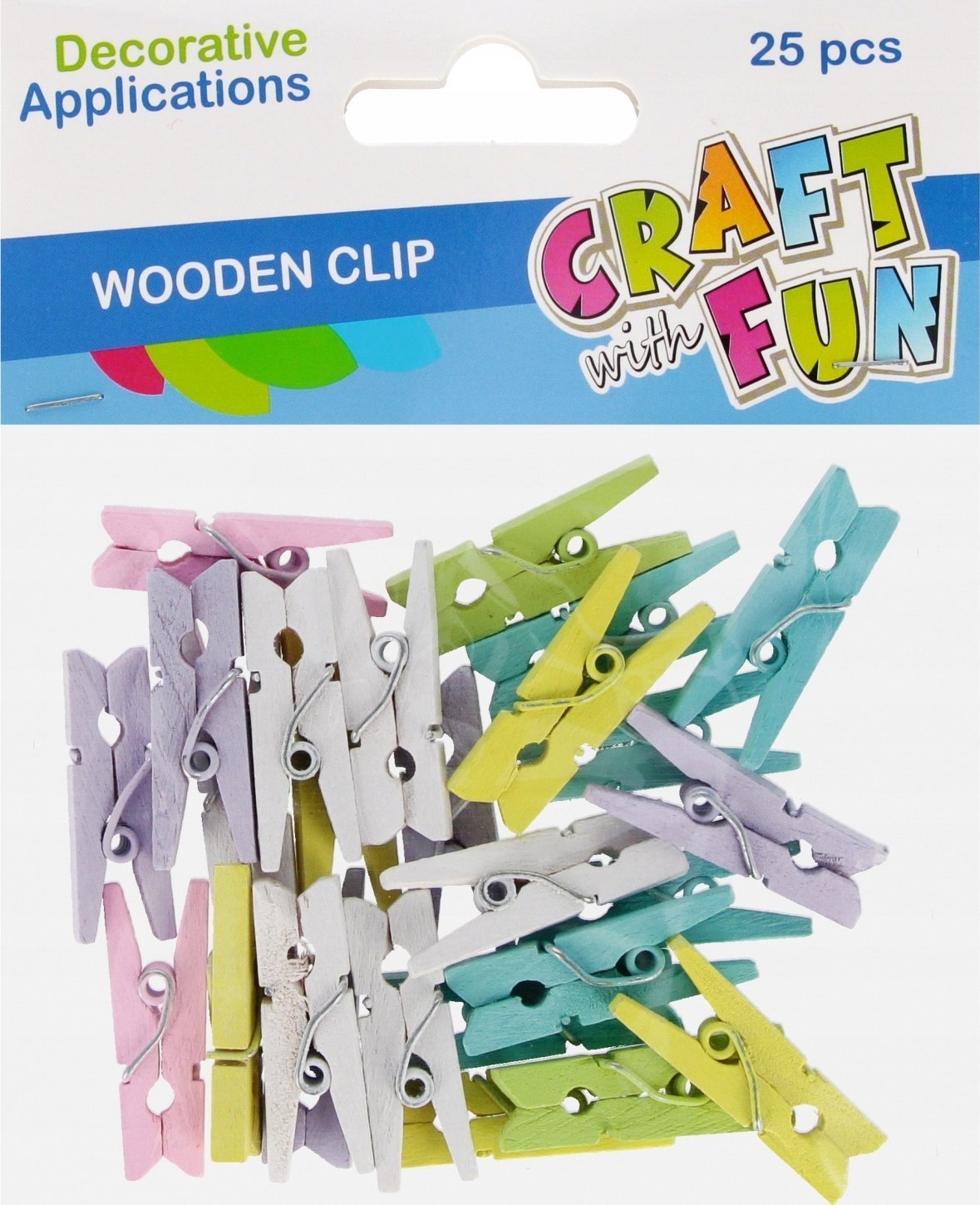 OZDOBA DEK DREW SPINACZ KOL PAST 25SZT 2,5 12/14