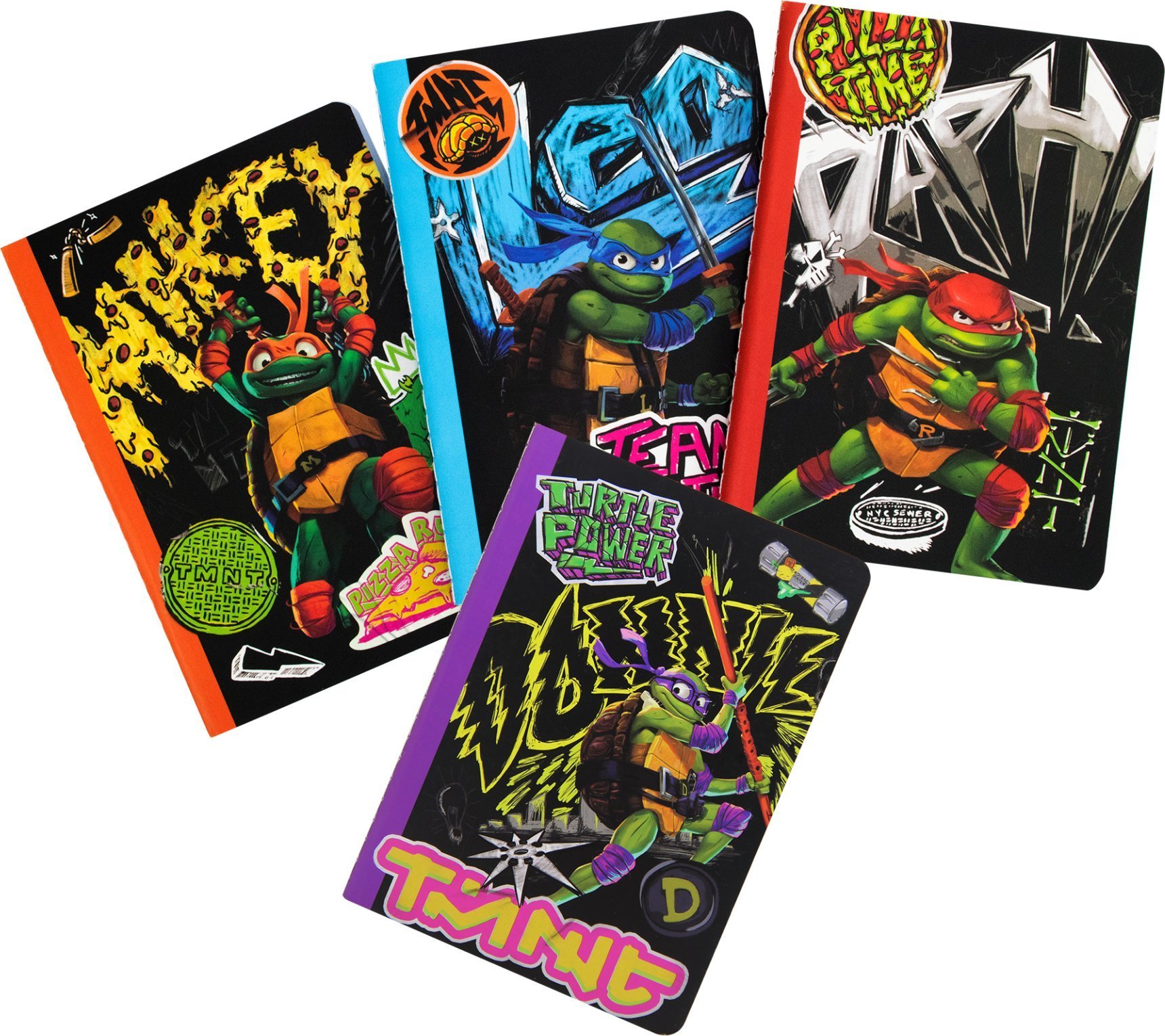 Thumbs Up ThumbsUP! Notizbuch 4er Set - TMNT