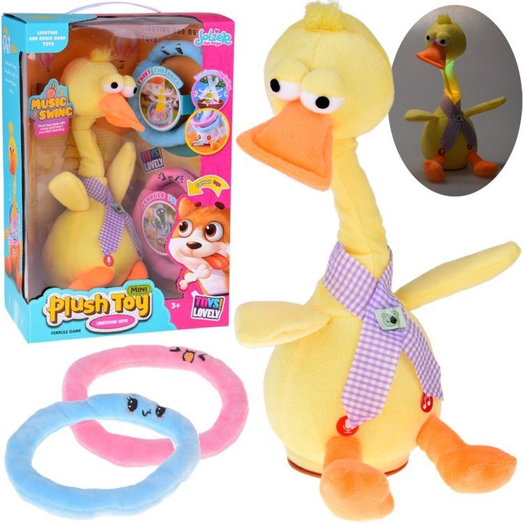 Gra zręcznościowa RINGO rzut obręczą ruchomy cel świecąca kaczka ZA5679 EDUKAMP