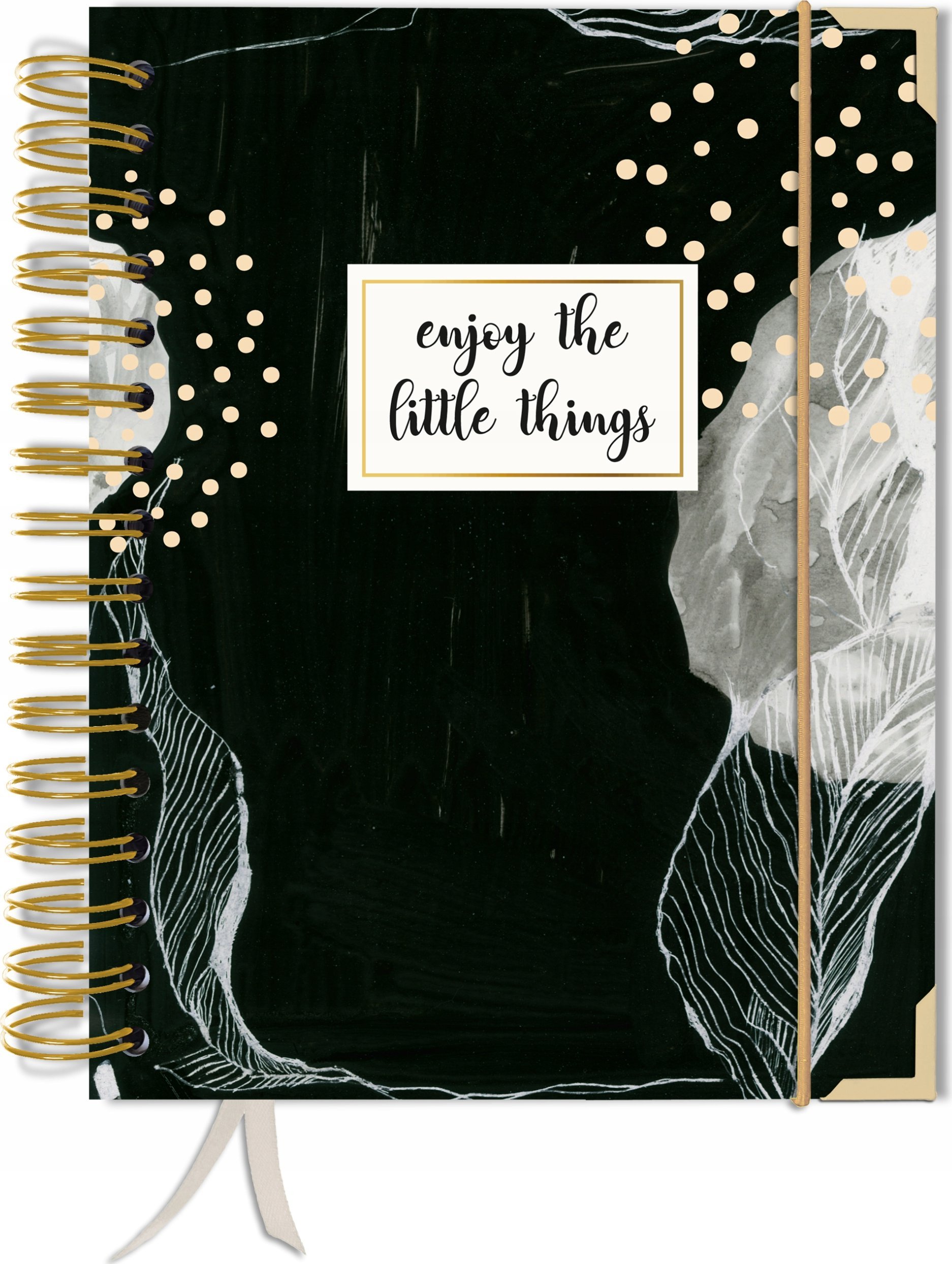 TadaPlanner Bujo bullet 180 stron journal zeszyt A5+ w kropki pamiętnik