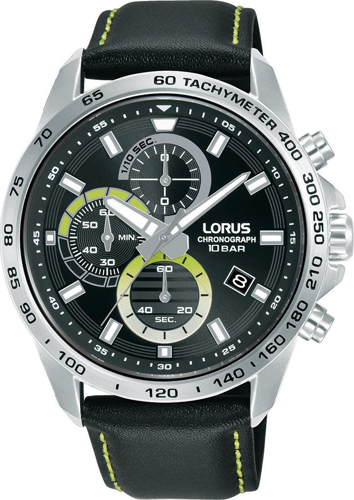 Zegarek Lorus Zegarek męski Lorus RM359JX9 czarny