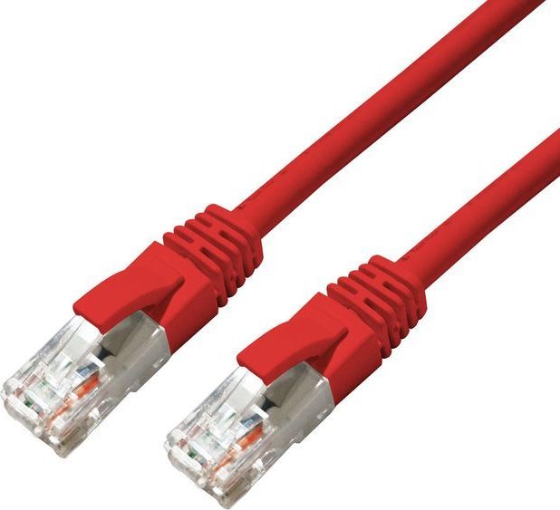 MicroConnect CAT6A UTP 10m Red LSZH