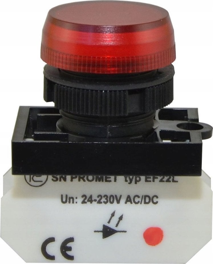 Promet Lampka NEF22 czerwona W0-LD-NEF22TLD C