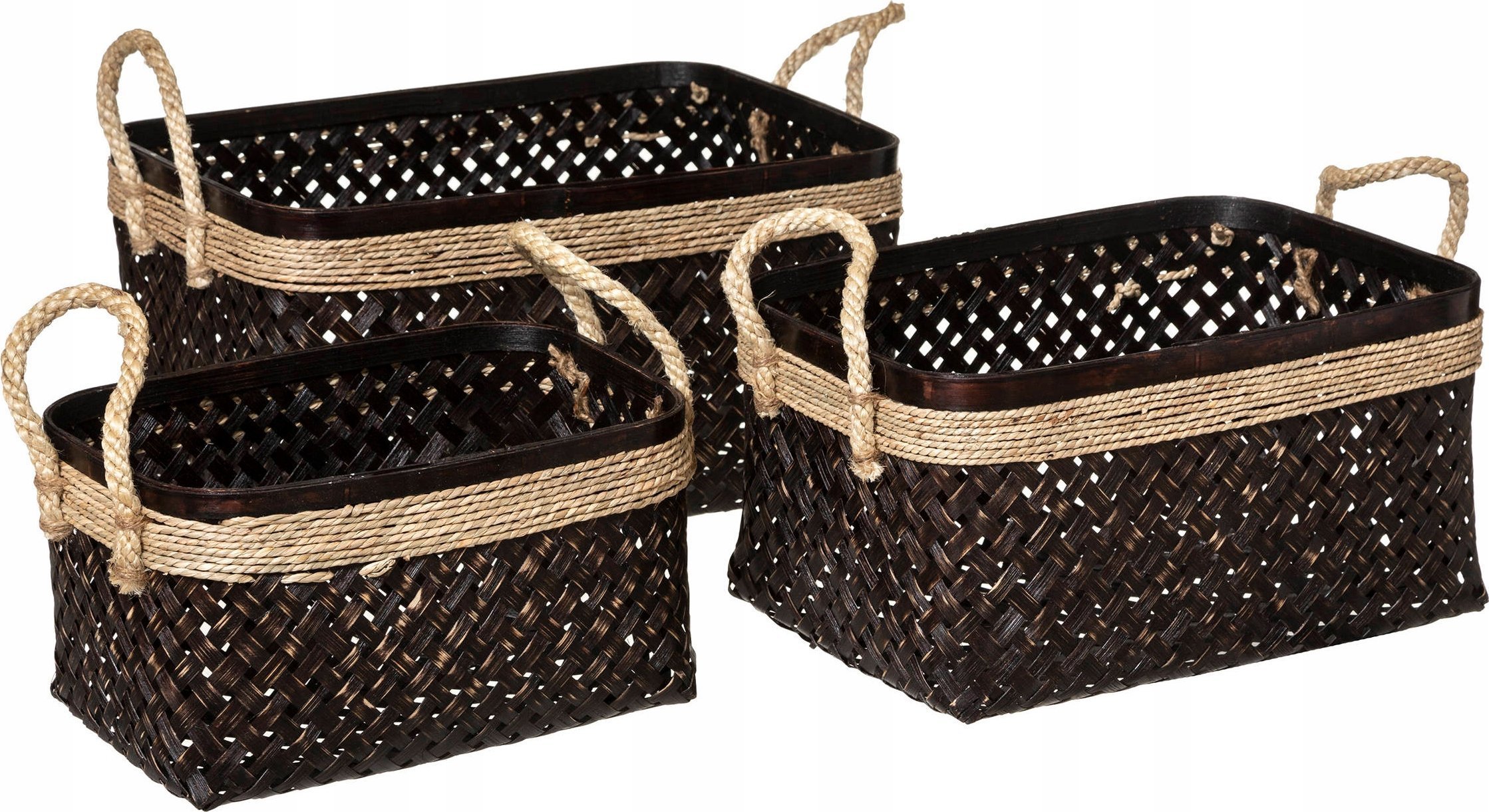 Atmosphera Kosze do przechowywania SIMPLE, 3 sztuki