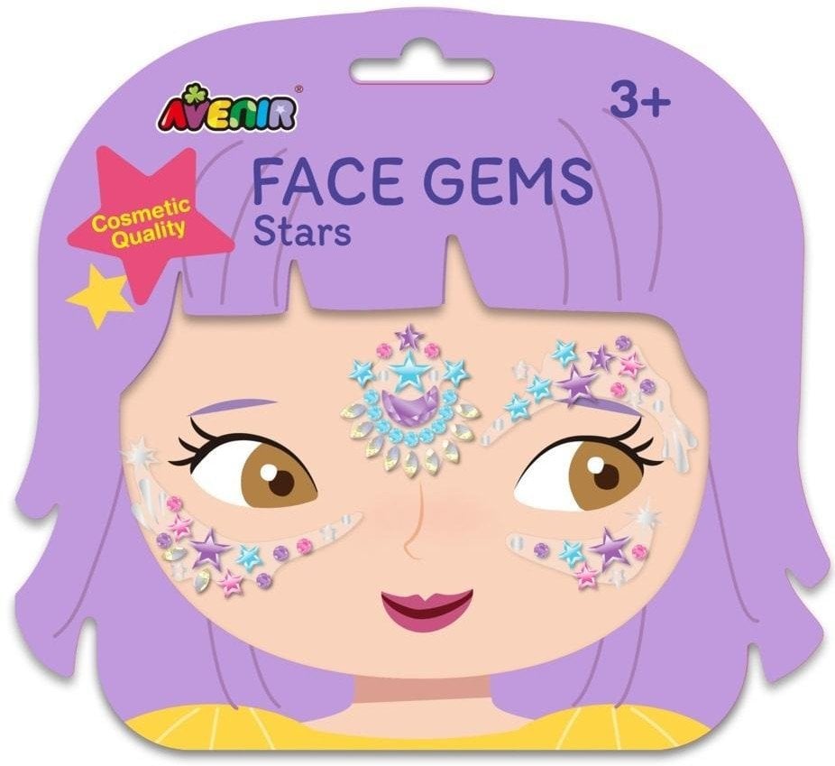 TOY AVENIR FACE GEMS STARS