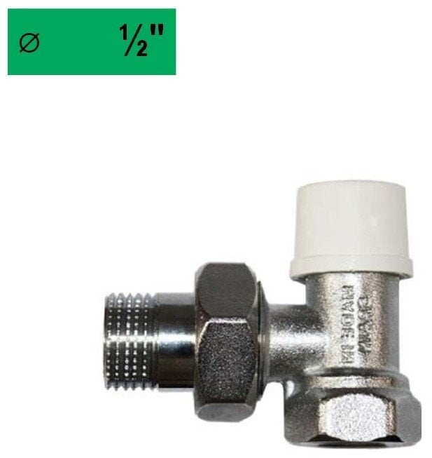 TEIDE RADIATOR TAP ANGLE VALVE 1/2 F