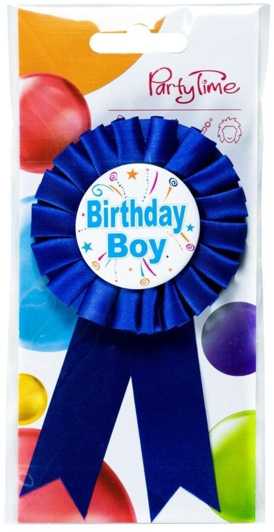 Kotylion urodzinowy niebieski