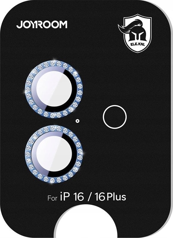 Szkło ochronne Joyroom JR-MSJ0273 na obiektywy iPhone 16/16 Plus - niebieskie