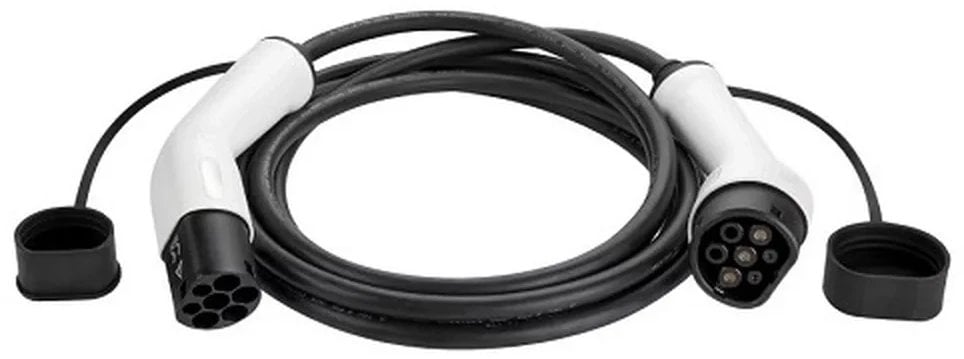 Elektromobilio įkrovimo kabelis Duosida Type 2 - Type 2, 32A, 22kW, 3-fazė, 10m