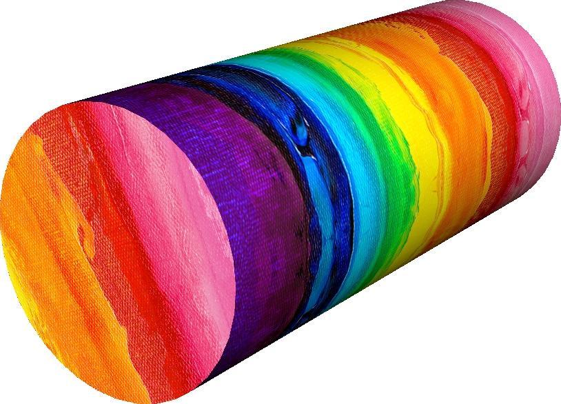 Bertoni-arco Poduszka Wałek - COLORFUL - 15x40 cm