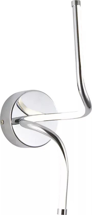 Kinkiet Lumes Designerski chromowany kinkiet LED - S524-Lotra