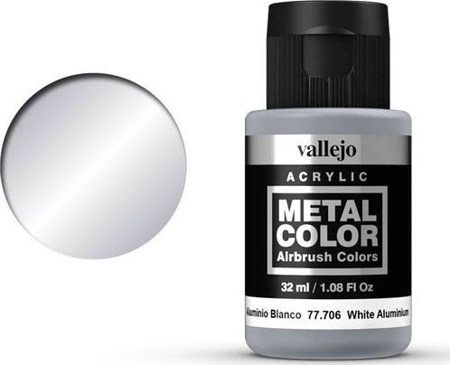 Vallejo Metal Color 77706 White Aluminum Vallejo uniwersalny