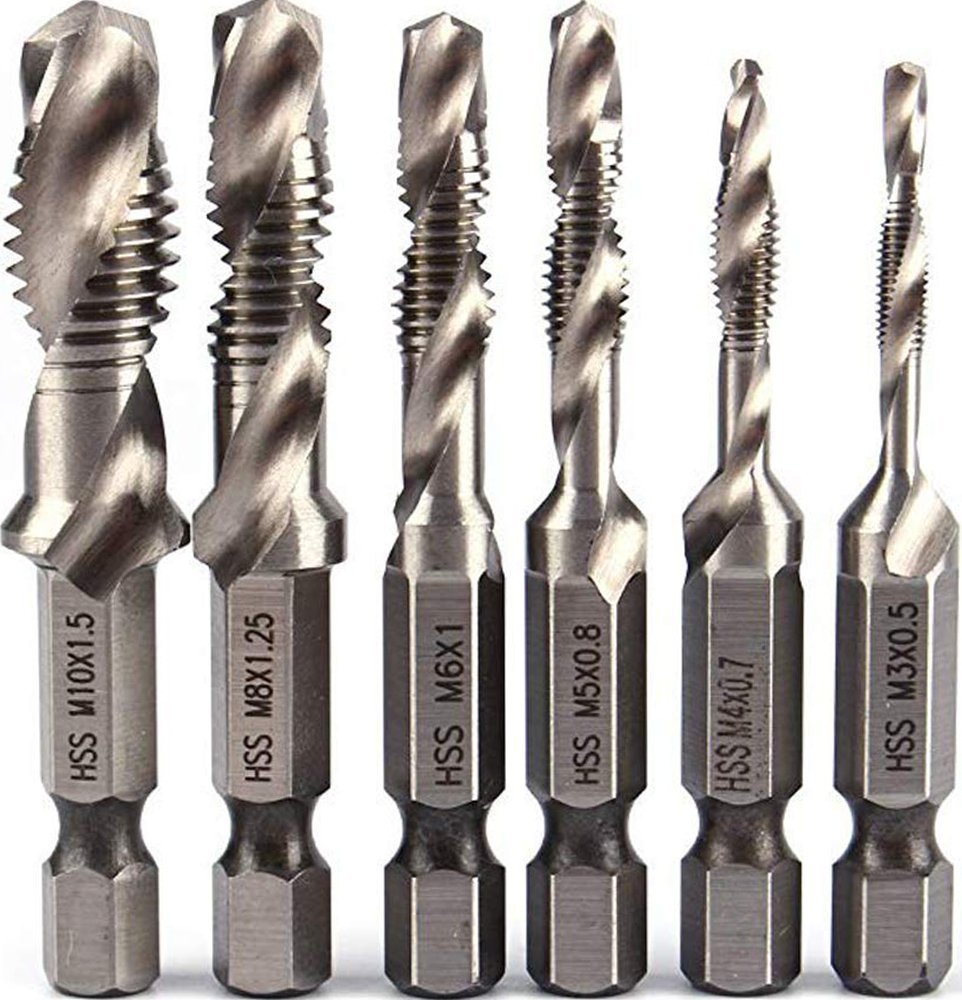 Wiertło Silver SILVER WIERTŁA GWINTUJĄCE 6el.