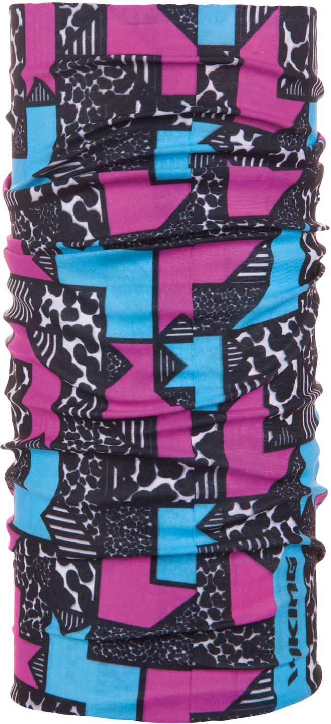 Viking Chusta Regular czarno-różowo-niebieska (8844)
