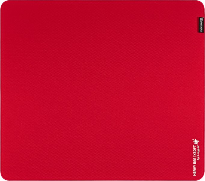 Podkładka X-Raypad Heavy Bee XSoft Red XL Square - 500x500mm