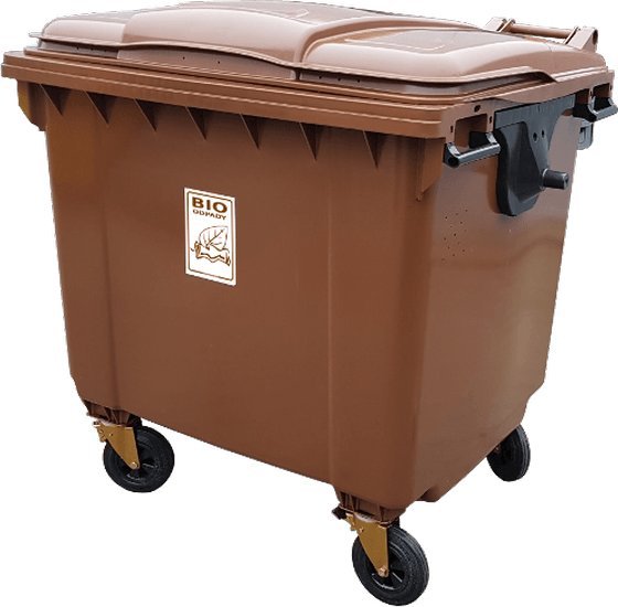 ARS Pojemnik do segregacji odpadów BIO na kółkach (pojemność 1100 l)