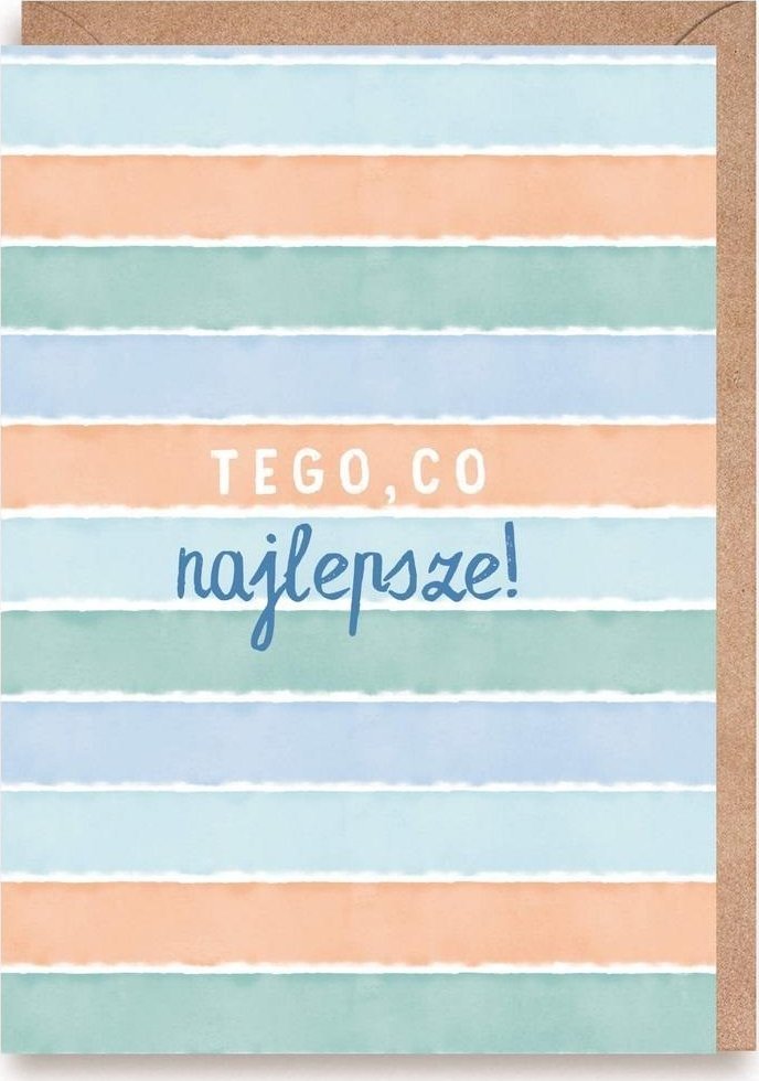 Kartka okolicznościowa Tego, co najlepsze