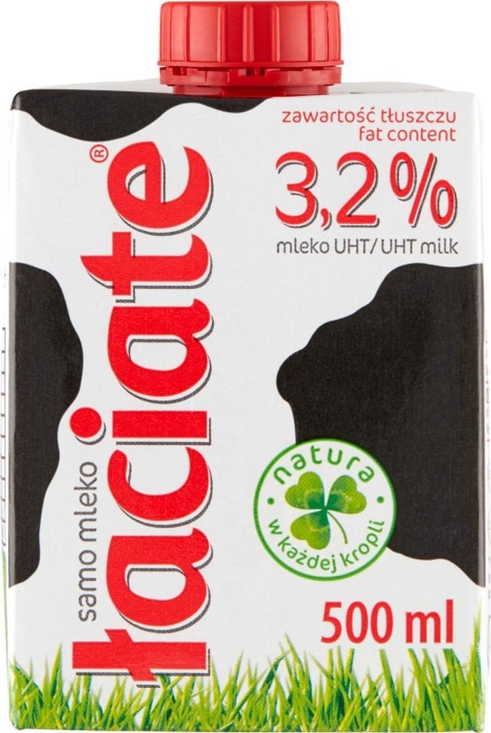 Łaciate Łaciate Mleko UHT 3,2 % 500 ml