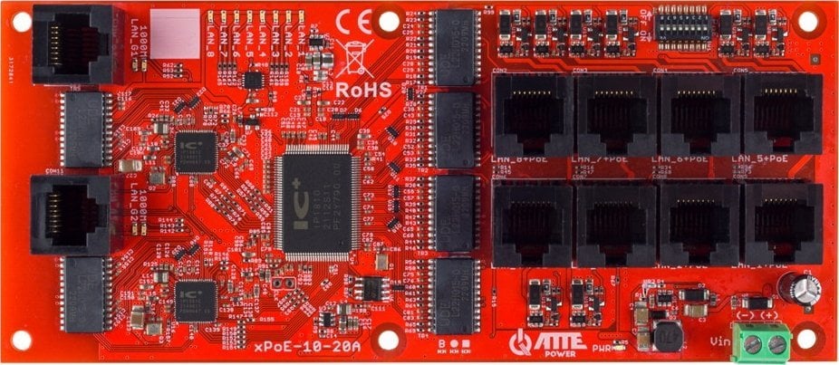Switch Atte SWITCH 10-PORTOWY POE ATTE xPoE-10-20A-OF