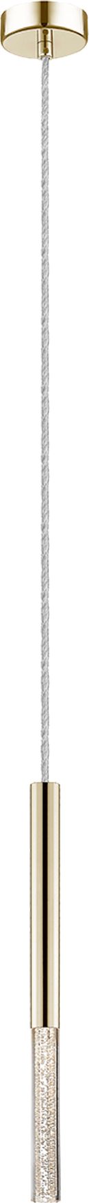 Lampa wisząca Zumaline ONE nowoczesna złoty (P0461-01E-F7F7)