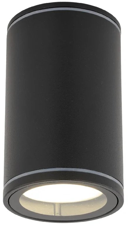 Lampa natynkowa do kuchni Flare 10583 podłużna tubka czarny