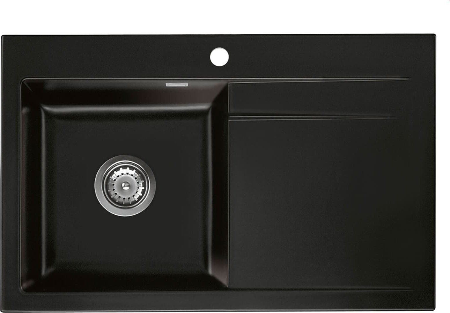 Zlewozmywak Elleci ZLEWOZMYWAK STEMA 80 NERO 5055 01 68