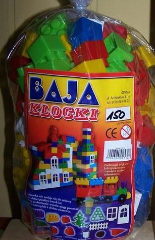 BAJA Klocki 150 sztuk