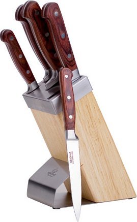 KingHoff Zestaw noży w bloku 6 el. Kinghoff KH-3463