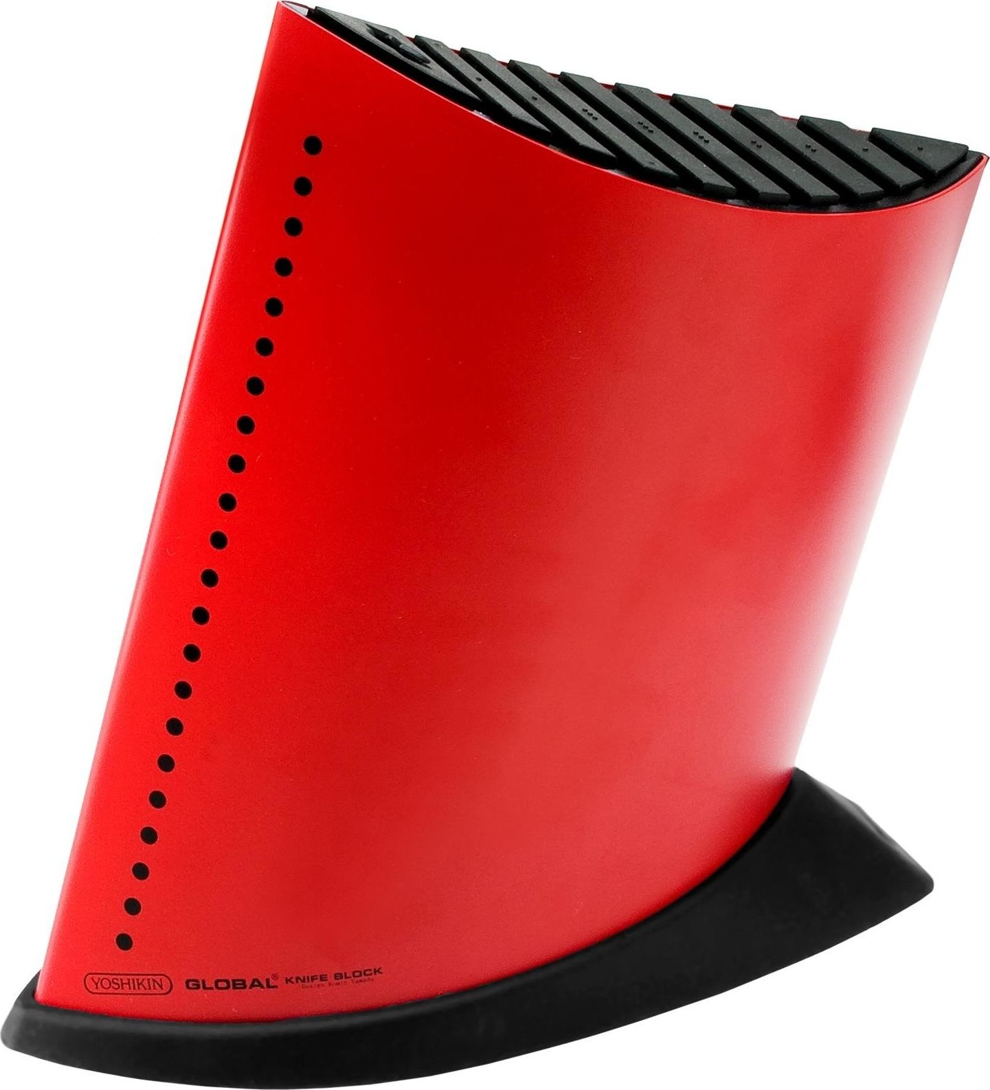 Global Blok na 9 noży czerwony Global GKB-52/CR