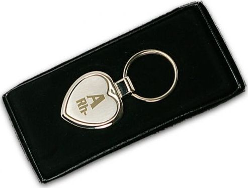 Breloczek Polska Firma Brelok z grupą krwi A Rh- (minus)