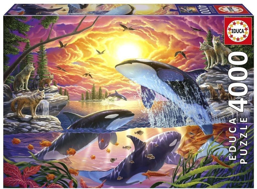 Puzzle 4000 Uwolnić orkę