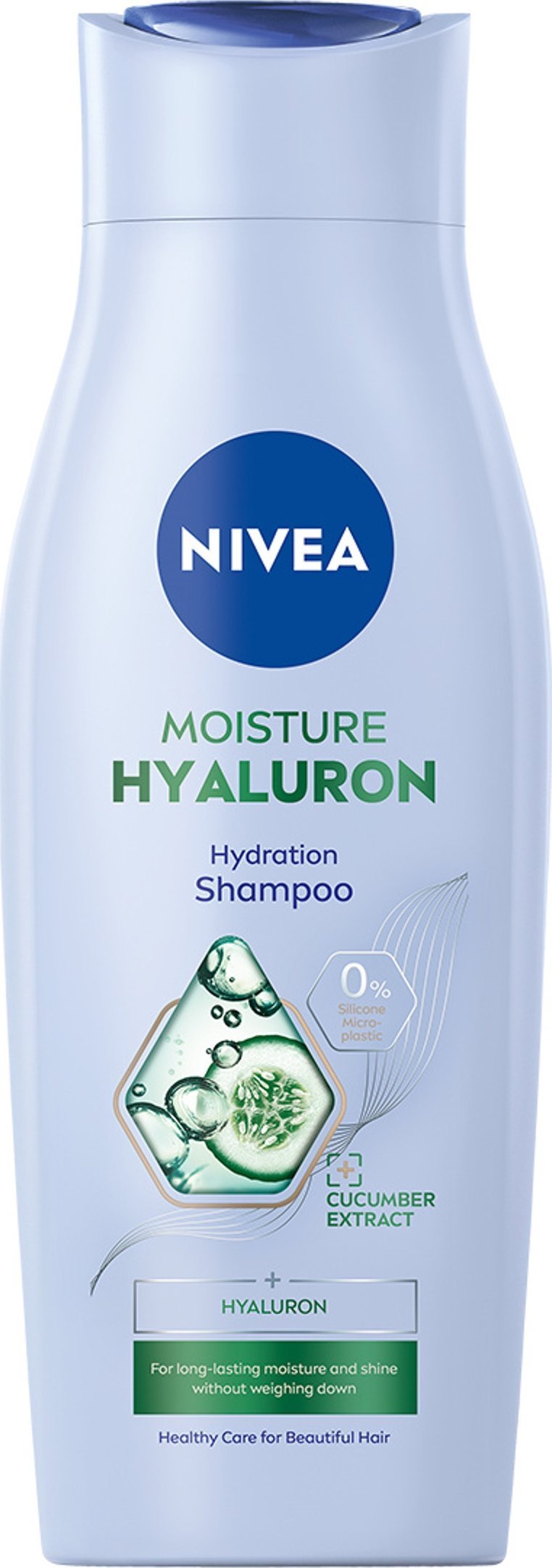 Nivea Moisture Hyaluron szampon nawilżający z kwasem hialuronowym 400ml
