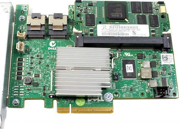 Dell DELL Kontroler RAID H700, PCI-E, 2x SAS, 512MB Cache - 300-1623