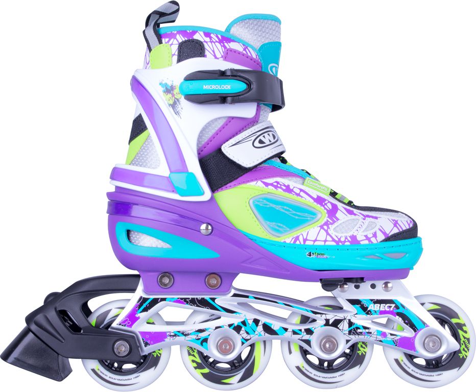 Rolki Worker Fizzo rekreacyjne regulowane fioletowe r. 39-42