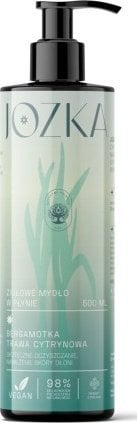JOZKA_Ziołowe mydło w płynie Bergamotka & Trawa Cytrynowa 500ml