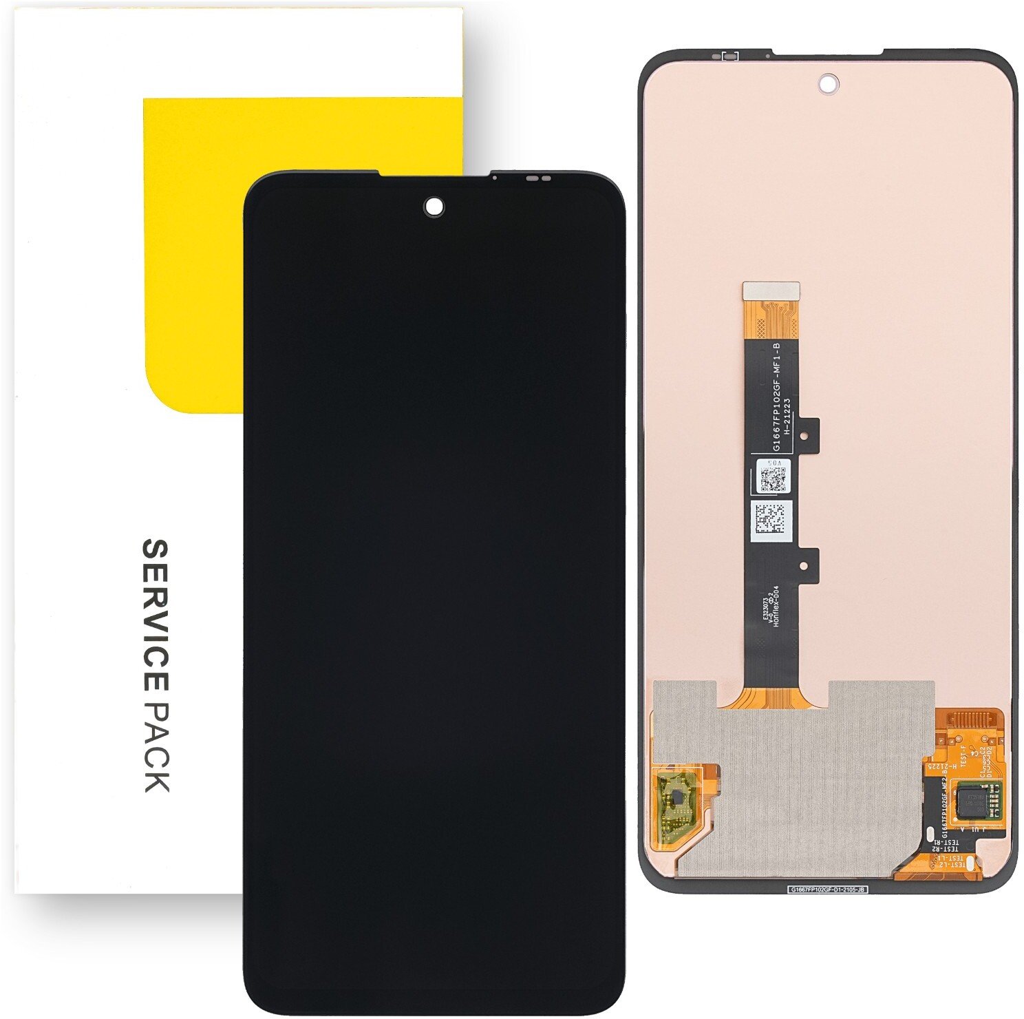 Wyświetlacz do Motorola Edge 20 Lite LCD XT2139-1 Oryginał Mobilepart