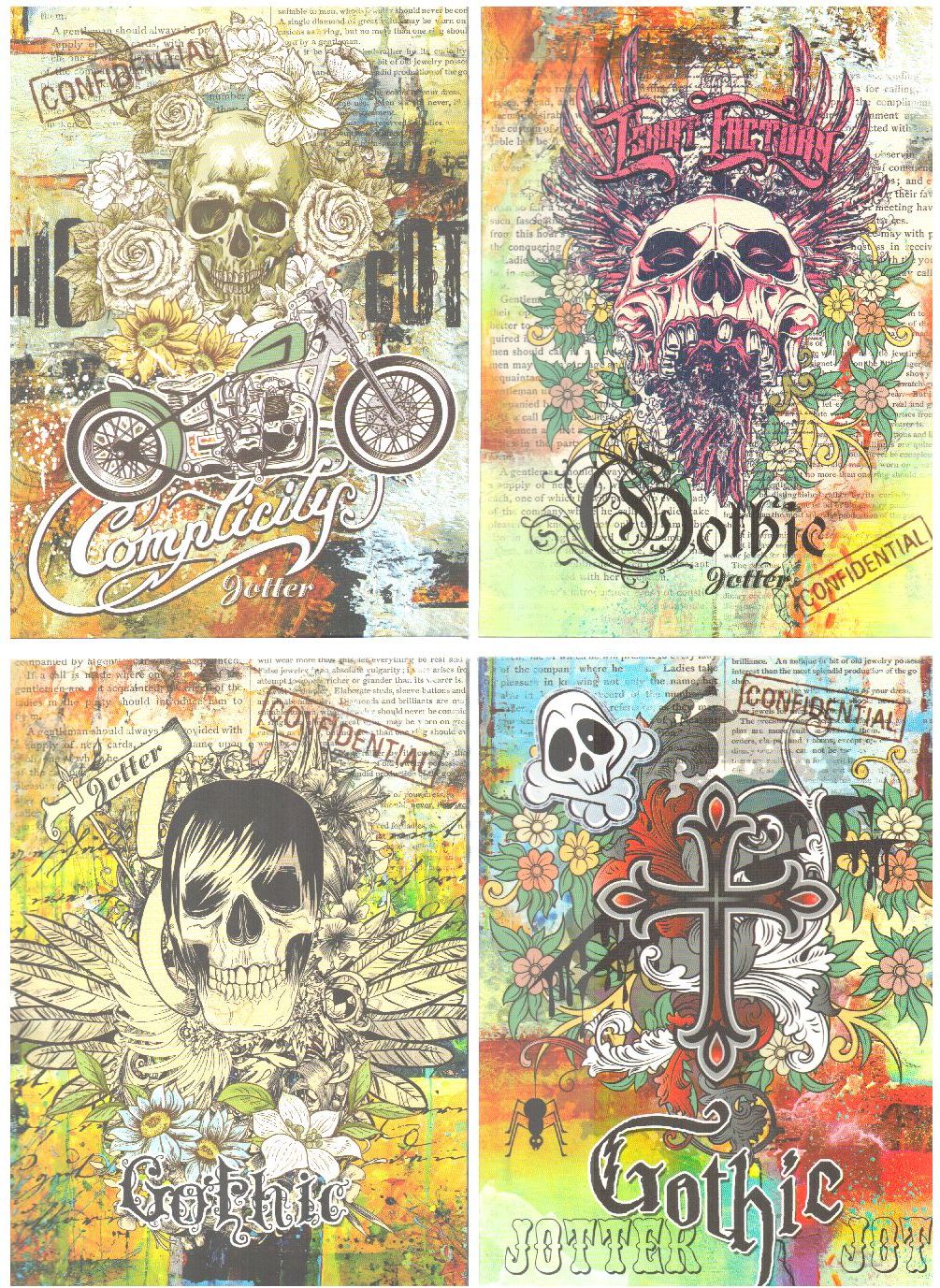 Fresh Notatnik ozdobny A5 80 stron kratka