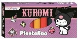 Plastelina 12 kolorów Kuromi