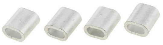 STRAINER ALUMINIUM ROPE DIN3093 3.0 MM