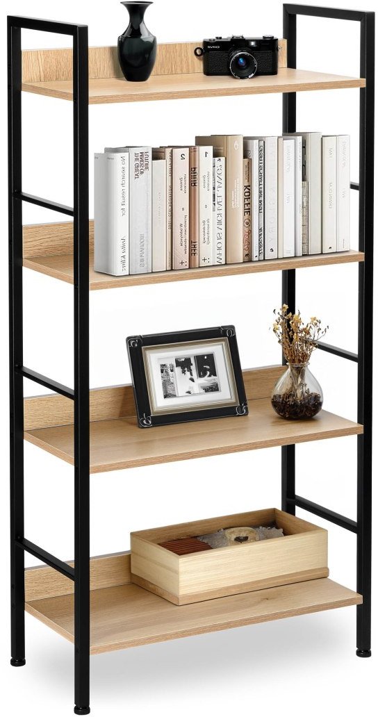 Regał loftowy biurowy VARBERG MODERN OAK