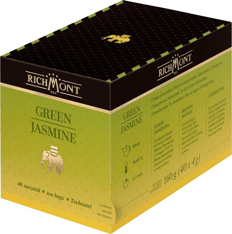 Richmont Herbata Richmont Green Jasmine 40 saszetek