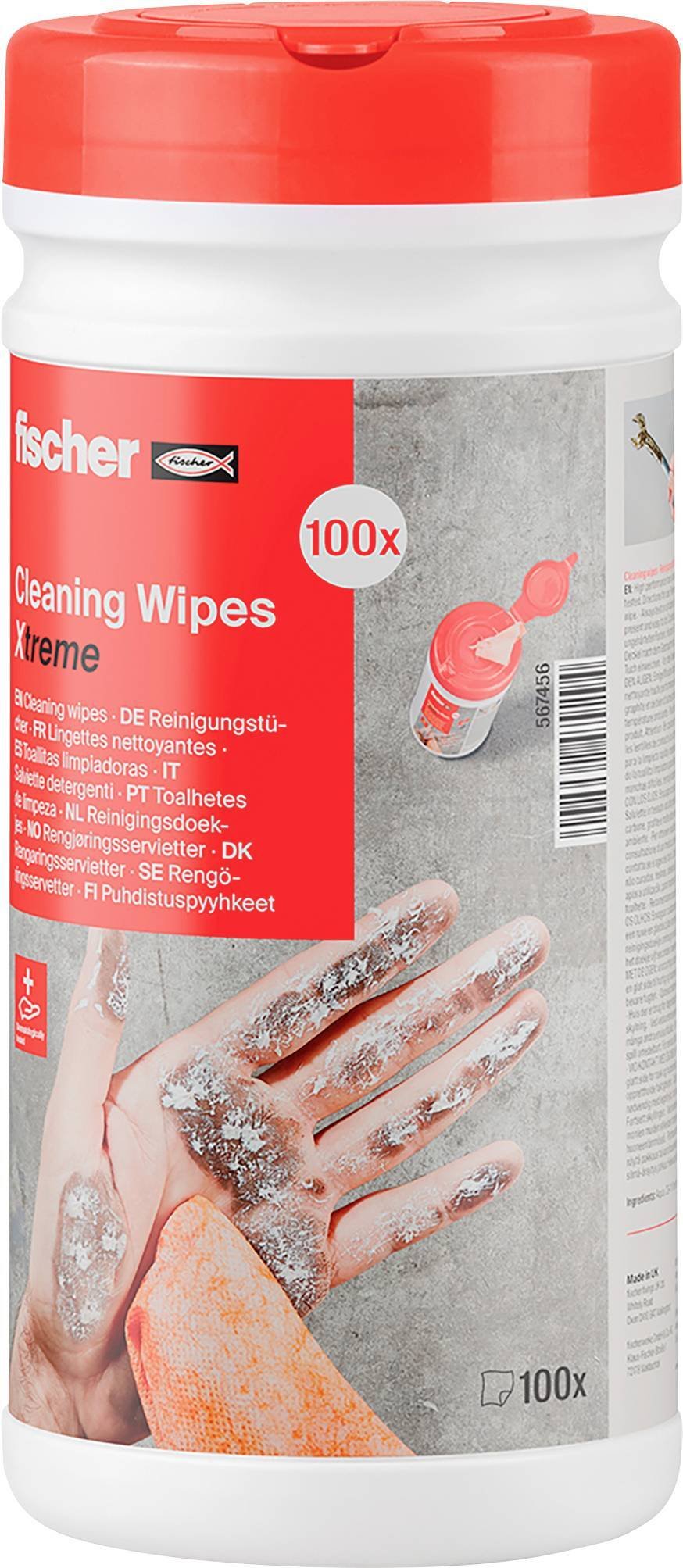 Fischer Cleaning Wipes Xtreme 567456
