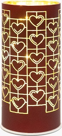 Sirius Home 50290, Light decoration figure, Bordeaux, Glass, Ambience, Orientation, Universal, 10 bulb(s)