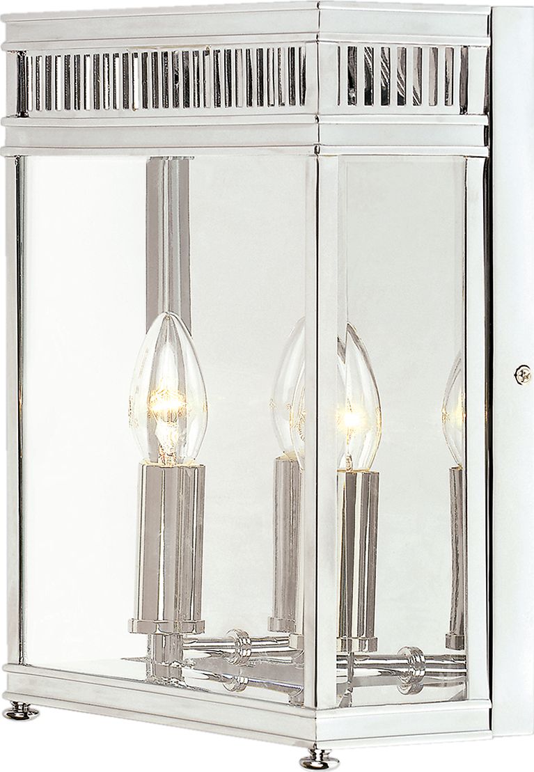 Kinkiet Elstead Kinkiet elewacyjny biały Elstead Holborn HL7-M-PC